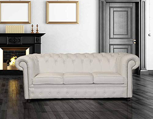 JVmoebel Sofa Couch Polster Garnitur Sitz Sofas Couchen Chesterfield 3 Sitzer Napoli III