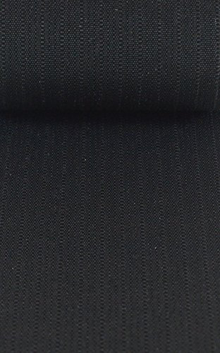EUROBLINDS - CandyStripe Black Vertical Blind Slats Made To Measure 89mm (3.5) WIDE LOUVRES Complete With HANGERS, WEIGHTS & CHAINS