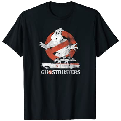 Ghostbusters Pas de fantôme avec le vecteur Ecto T-Shirt
