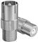 MIKOWEN TV Aerial Coaxial Coupler,T/F Type Screw Connector Socket to RF Coax Aerial Adapter,TV Aerial Male Coax Plug to F Socket Adaptor