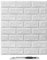 Art3d 30Pcs 3D Brick Wallpaper in White, Faux Foam Brick Wall Panels Peel and Stick, Waterproof for Bedroom, Living Room, and Laundry Decor (43.5Sq.Ft)