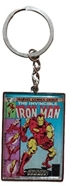 Marvel Comic Iron Man Keyring Keychain