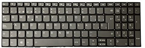 ZAHARA Teclado Español para Lenovo Ideapad 320-15ABR 320-15AST 320-17IKB 320-17ISK 130-15AST 130-15IKB L340-15 L340-17 PC5CPB-SP Teclado retroiluminado