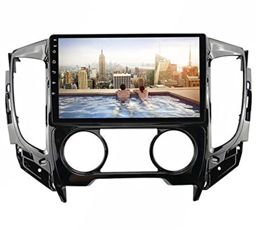Android 11 Touchscreen ​Stereo Für Mitsubishi L200 5 2015-2019 2 DIN No DVD GPS-Navigationssystem Auto Stereo 9 Bluetooth Auto Radio FM/Radio-WiFi/Bluetooth/Touch Screen ( Color : T3L 2G 32G A )