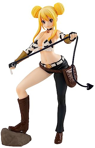 Tongyundacheng Fairy Tail Lucy Heartfilia Figur 18 cm Anime Actionfigur Fairy Tail PVC Modell Desktop Ornamente Sammlung Geschenke