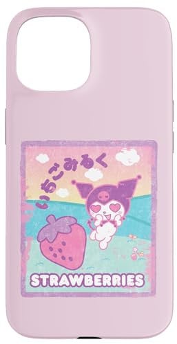 iPhone 15 Kuromi Strawberry Milk Case