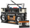 NOOLY Kit di Blocchi da Costruzione Vintage per Bambini e Adulti, Decorazioni per La Casa e L'Ufficio FGKLJM-01 (Nastro Radio, 168 Pezzi)
