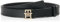 Tommy Hilfiger Damen Gürtel Logo 2,5 cm Ledergürtel, Schwarz (Black), 100 cm