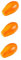 Yardenfun 3 STK gelbe Papaya dekoobst Lustige Dekoration Praktische Dekoration Ornamente rot Papaya-Dekor Miniaturen Papaya-Fotografie-Requisiten simuliertes Papaya-Modell PU-Kleber Yellow