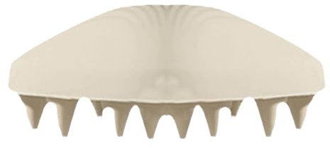 Kopfhautmassagegerät, Haarmassagegerät für die Kopfhaut, Silikon-Kopfhautmassagebürste, Muschelförmiger Massagekamm, Haar-Kopfhautwäscher, Dusch-Haarbürste, Haarpflege-Werkzeuge für Damen, Herren, Kin