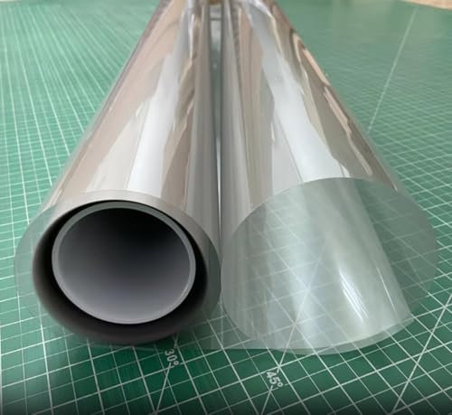 Holographic Rear Projection Screen, Transparent Protector Screen Sheet, Hologram Protector Film, Window Projection Material for Shop Windows, Trade Shows, Events, Home Cinema (1 x A4 sheet)