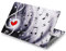 icolor Laptop Skin Aufkleber Folie Cover Vinyl Aufkleber für 13 13,3 14 15 15,4 15,6 Zoll Notebook Schutzfolien Laptop Selbstklebend Kunst Dekorative Aufkleber Schutzhülle (Rotes Herz)