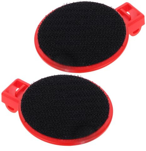 DRESSOOS 2st Anschließen Regalpflöcke Für Regale Zubehörset Für Stecktafeln Lochplatten-becherschlaufen Wandmontierter Werkzeugständer Zubehör Für Stecktafeln Steckbrettpflöcke Plastik Rot