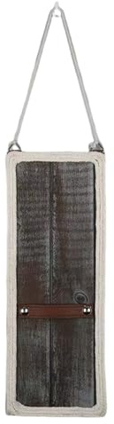 Lawaia Fenster Deko HäNgen Zimmer Deko Hängedeko Holz Deko Schlafzimmer Wand Fensterdeko Hängend Modern Wanddeko 15 X 40cm (Stil F)