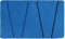 BATEX VEDIA Badteppich 60x100 cm blau
