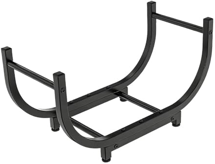 TTETTZ Kaminrost, Mehrzweck Kaminrost, 76,1 cm, Holzscheithalter für Camping, Versammlungen, Hütte
