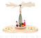 Rudolphs Schatzkiste Pyramide mit Weihnachtsmann und Eisenbahn, für Teelichte Breite x Höhe x Tiefe 21 cmx15 cmx17 cm NEU Erzgebirge Tischpyramide Weihnachtspyramide