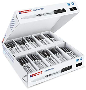 Edding Handwriter Classpack of 200 - Color: Black