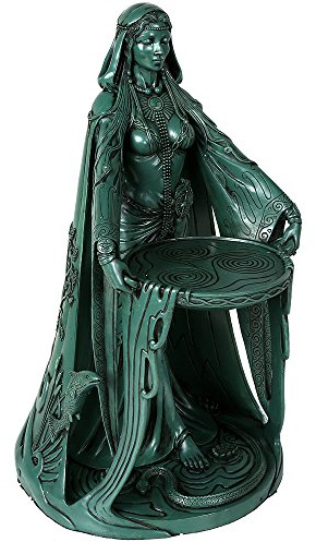 Pacific Giftware Maxine Miller Keltische Mythologie Göttin Danu Mutter der Götter von Maxine Miller Sammelfigur, 40,6 cm hoch, Grün