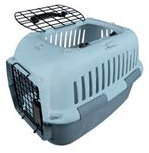 Ebi & Transportbox Adventurer 50 Serene Edition versch. Farben Hund Katze Transportkäfig (blau)