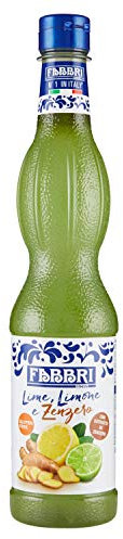 Sciroppo di lime, limone zenzero senza glutine 560 ml 740g