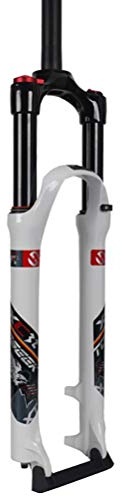 Forcella Ammortizzata 26 27.5 29 inch Leggero Controllo delle Spalle Aluminum Alloy MTB Forcella Forcella di Sospensione Mountain Bike Bicicletta Viaggio:100 mm