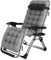 CHAIRQEW Liegestuhl Mit Auflage Sonnenliege Klapp， Schwerelosigkeit Relaxliege Garten Stuhl Liege FüR Camping Freizeit Garten Strand TragfäHigkeit Bis 200kg (Color : Gray)
