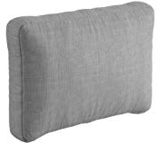 sunnypillow Palettenkissen mit abnehmbarem Bezug Palettenauflage Palettenpolster Palettensofa Sitzkissen Rückenlehne Indoor/Outdoor Seitenkissen 60x40x20/10cm Grau