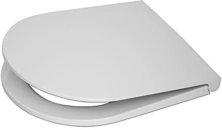 Inbagno Copriwater Compatibile Pozzi Ginori Ydra, Design Slim in Termoindurente Bianco, Completo di Kit Cerniere Regolabili