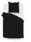 ZO!HOME Bettwäsche Satinado Baumwolle Mako-Satin Schwarz 100% Baumwolle (155x220 + 80x80 cm)