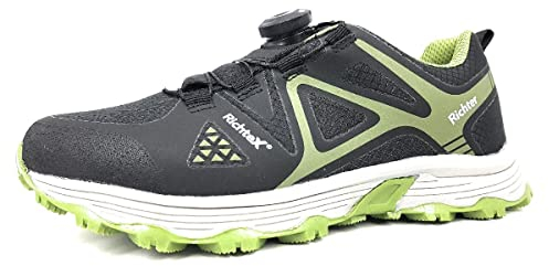 Richter Black-Cactus (schwarz-grün) Wander- und Bergschuhe für Jungen