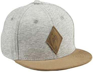 Soulbuddy Kinder Cap – Unisex Kinderkappe – Schirmmütze für Jungen & Mädchen – Trendiger Sonnenhut für Outdoor & Freizeit Hellgrau – Größe S