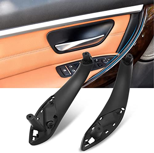 Sucxyor 2 PCS kompatibel mit bmw 3er F30 F31 F34 F80 (2012-2018) Türgriff Innen 4er F32 F33 F36 F82 F83(2014-2017) Türgriff Links + Rechts Innengriffe -Schwarz
