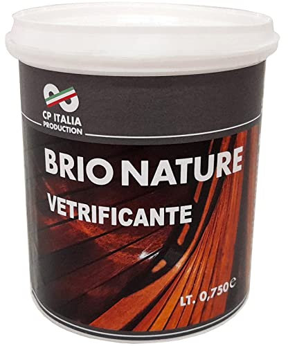 6PZ SMALTO VETRIFICANTE BRIONATURE TRASPARENTE LUCIDO LT.0,750
