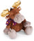 NICI 49319 Kuscheltier Elch Thure 37cm braun schlenkernd-Nachhaltiges Stofftier aus weichem Plüsch, niedliches Plüschtier zum Kuscheln und Spielen, für Kinder & Erwachsene, tolle Geschenkidee