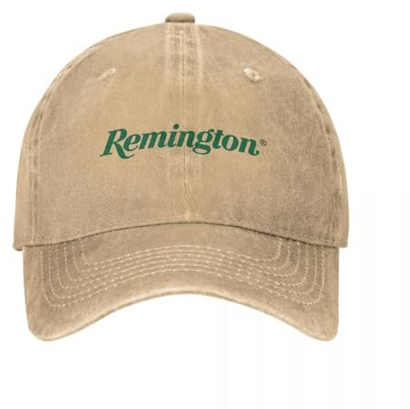YUONME Baseballmütze Vintage Remington Baseballkappe Unisex-Stil Distressed Washed Snapback Hut Outdoor Running Golf Adjustable Fit Hats Cap Geschenk