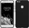 kwmobile Custodia Compatibile con Huawei P10 Lite Cover - Back Case per Smartphone in Silicone TPU - Protezione Gommata - nero matt