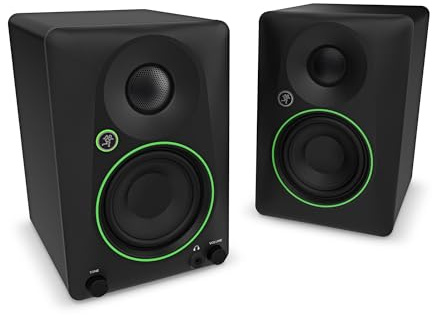 Mackie 3.5-inch Powered Studio Monitors with Tone Control and Bluetooth