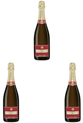 Piper Heidsieck Brut Champagne 75 cl (Pack of 3)