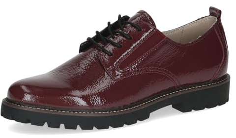 Caprice Damen Schnürschuhe aus Leder Elegant