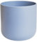 Ivyline Lisbon Powder Blue Planter - Water Resistant - Modern & Decorative Indoor Home House Plant Foliage Flower Pot - 26 x 26cm