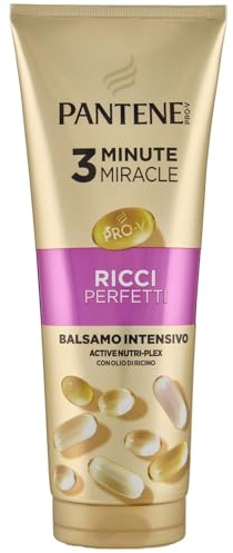 Pantene Conditioner 3 Minute Miracle für perfekte Locken, für krauses Haar, Pro-V und Active Nutri-Plex 220 ml
