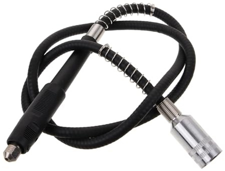 DEARMAMY Flexibler Schaft für Elektrische Bohrmaschine Präziser Flex Shaft Adapter Vielseitiges Verlängerungswerkzeug für Drehwerkzeuge für Schwer Zugängliche Stellen und Feine