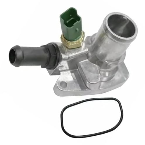 Carcasa del termostato para Skoda Octavia I Combi 1.9 TDI Familiar Diésel (1998-2006). Termostato de refrigerante con Junta. Referencia: 862029388 9S51-8575-AA