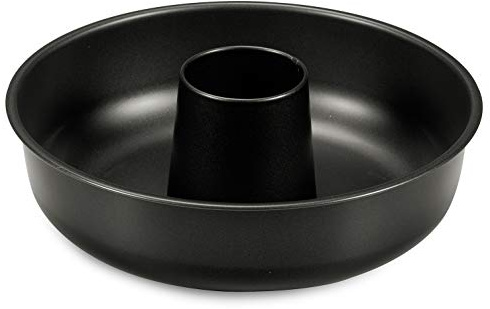FORMEGOLOSE, Gugelhupfform Ø 25 cm, Stahl mit Antihaftbeschichtung, schwarz