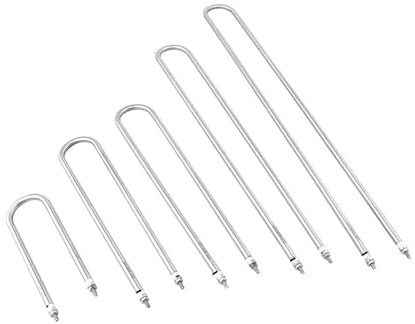 U Shape Electric Heating Element 220V for Air Tubular Oven Heater Stainless Steels 304 300w 500w 600w 800w 1000w(500w L290mm)