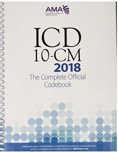 ICD-10-CM 2018: The Complete Official Codebook