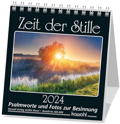 Zeit der Stille 2024: Kalender mit Psalmworten und Fotos zur Besinnung