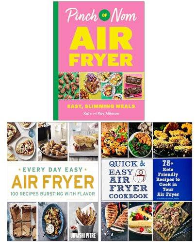 Pinch of Nom Air Fryer, Every Day Easy Air Fryer, Quick & Easy Air Fryer Cookbook 3 Books Collection Set