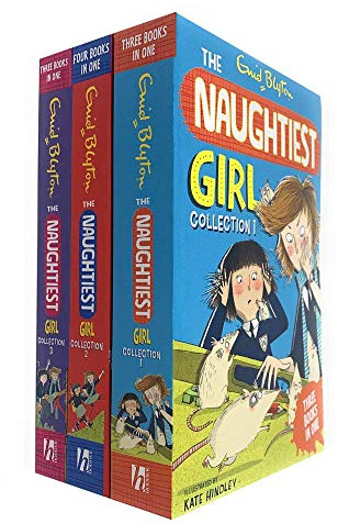Enid Blyton The Naughtiest Girl 3 Books Collection The Naughtiest Girl Brand NEW